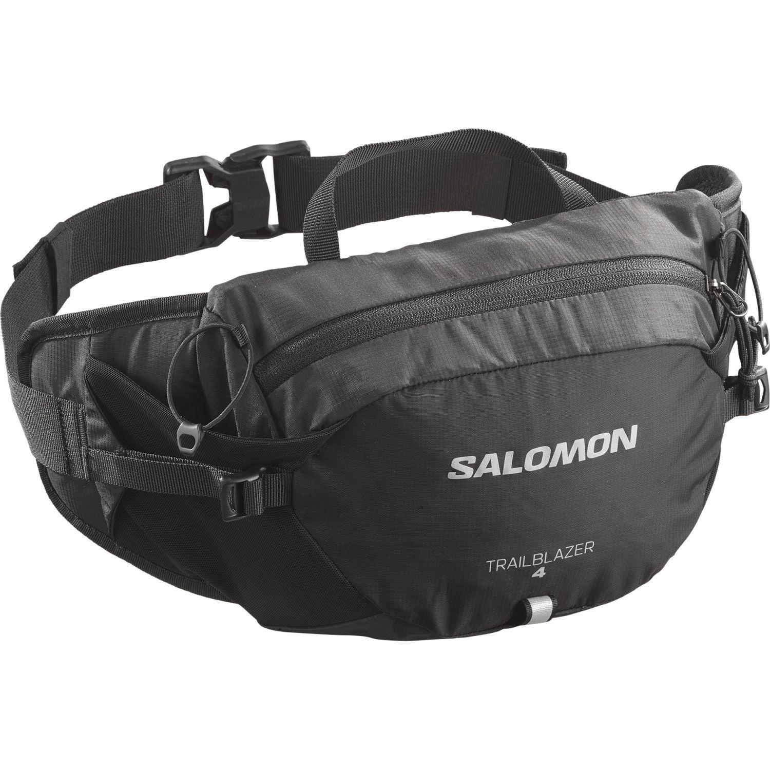 Salomon Trailblazer Belt, sort løbebælte med plads til to flasker