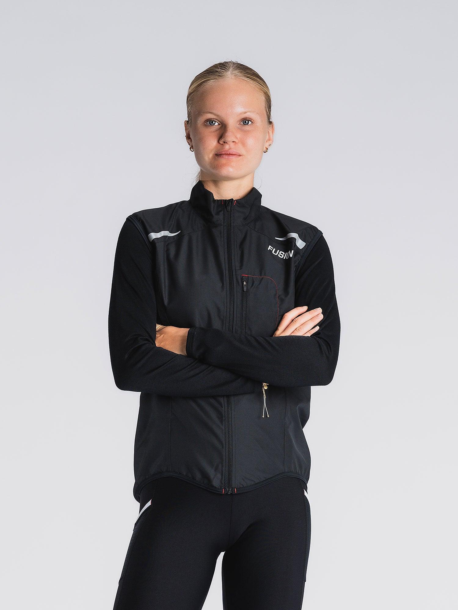 Fusion Womens S1 Run Vest i sort