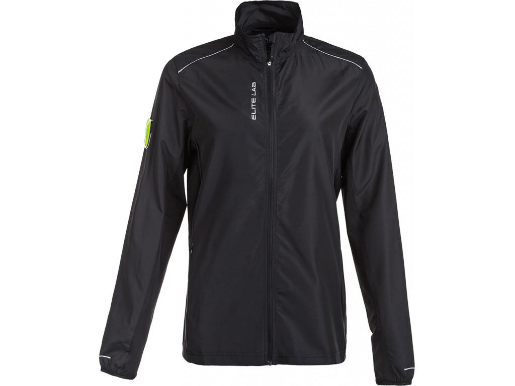 Elite Lab Shell X1 Elite løbejakke til dame i sort med ribstop-yderstof